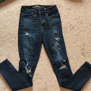 American Eagle High Rise Jegging Jeans.